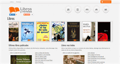 Desktop Screenshot of librosyrevistas.org